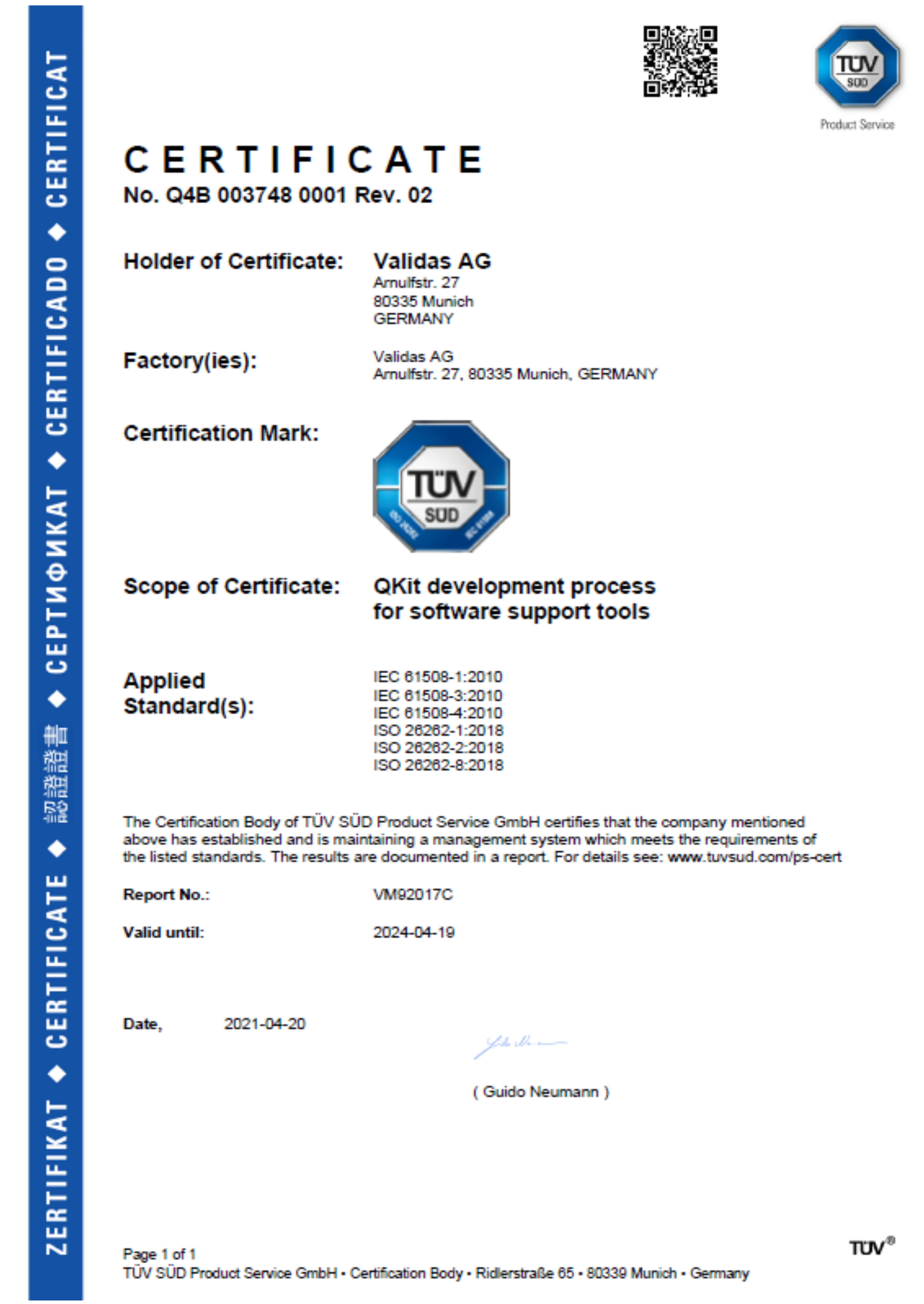 TUEV_certificate